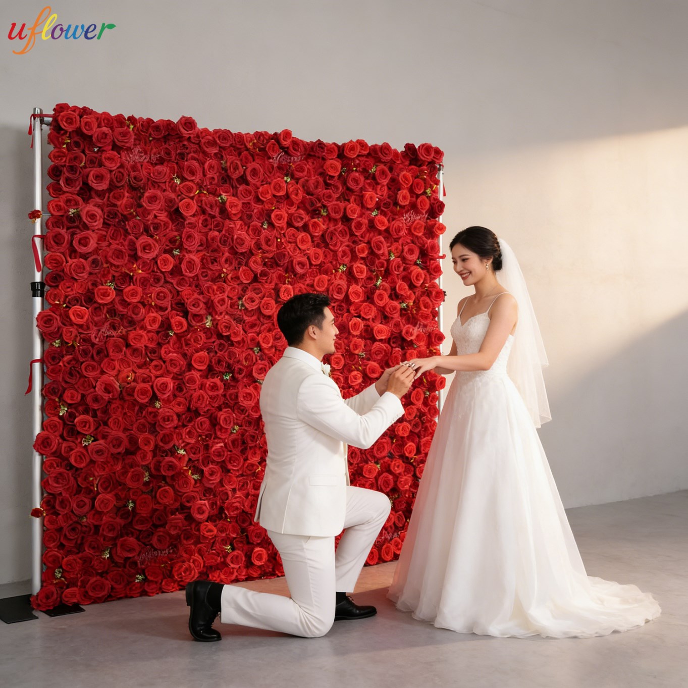 Ściana kwiatowa z sztucznych r – Flower Wall Panel recenzja i cena