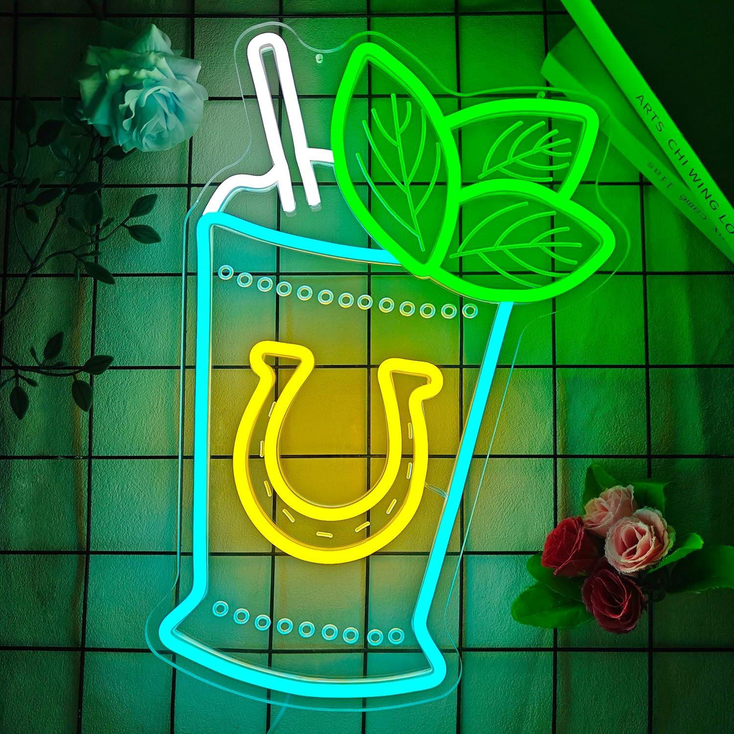 Neonowa tabliczka z koktajlem  – Neon Sign Party recenzja i cena