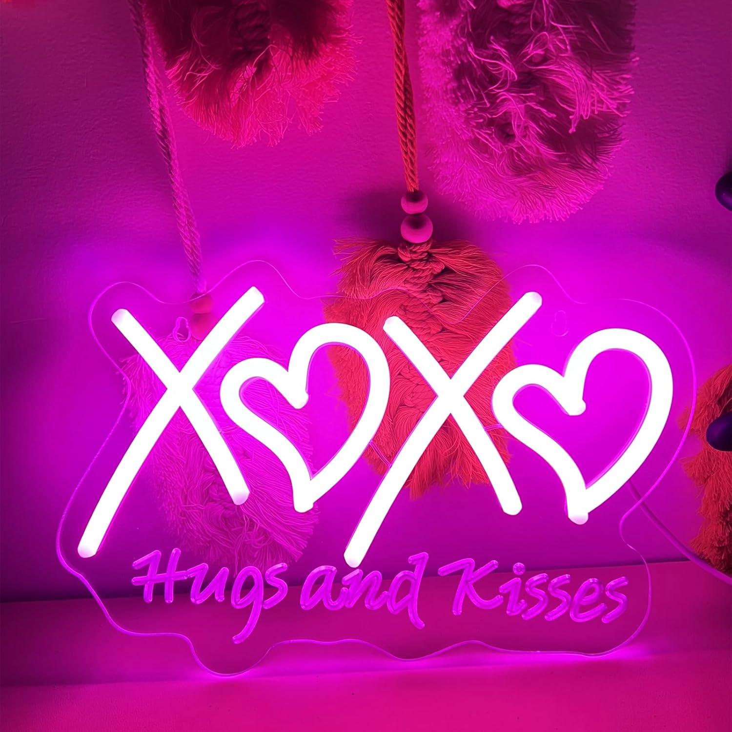 Neonowa tabliczka XOXO z motyw – Neon Sign Party recenzja i cena