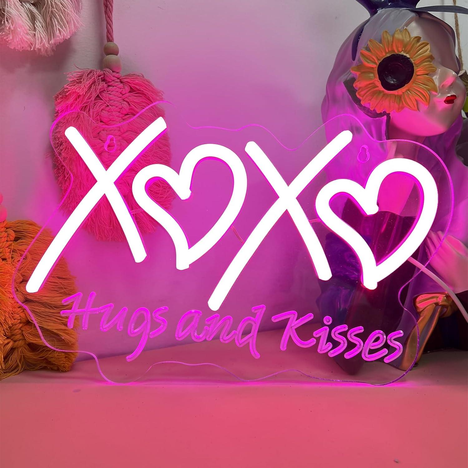 Neonowa tabliczka XOXO z motyw – Neon Sign Party recenzja i cena