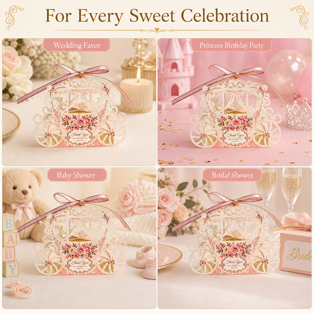 10 szt. laserowo wycinanych pu – Event Party Box recenzja i cena