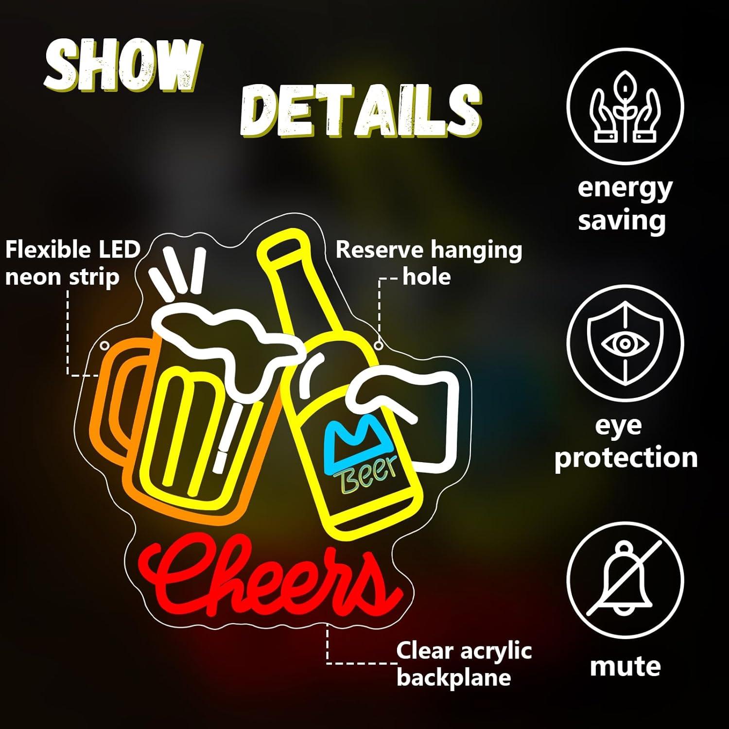 Neonowa tabliczka z motywem pi – Neon Sign Party recenzja i cena